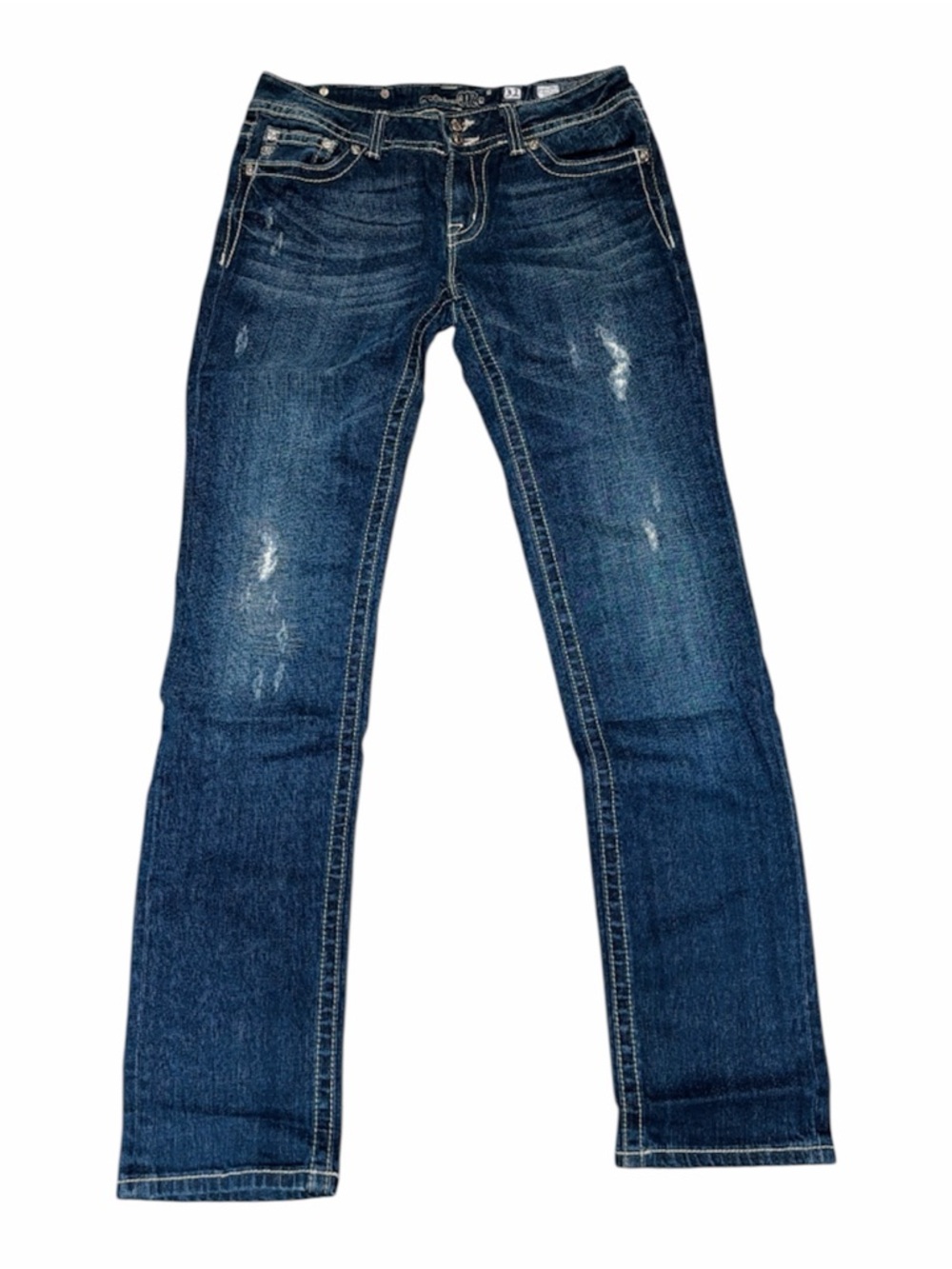 Miss Me Rhinestone Flap Pocket Jeans sz 31